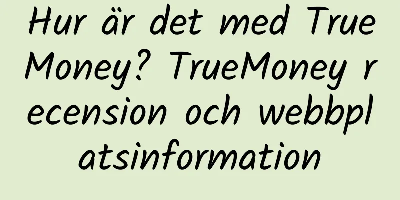 Hur är det med TrueMoney? TrueMoney recension och webbplatsinformation
