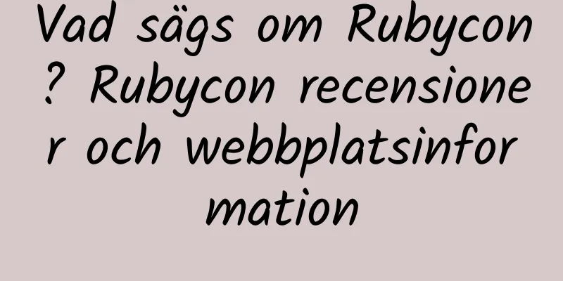Vad sägs om Rubycon? Rubycon recensioner och webbplatsinformation