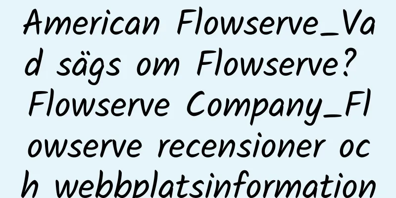 American Flowserve_Vad sägs om Flowserve? Flowserve Company_Flowserve recensioner och webbplatsinformation