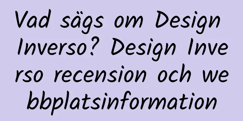 Vad sägs om Design Inverso? Design Inverso recension och webbplatsinformation