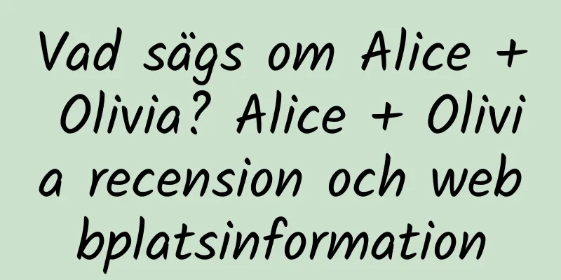 Vad sägs om Alice + Olivia? Alice + Olivia recension och webbplatsinformation
