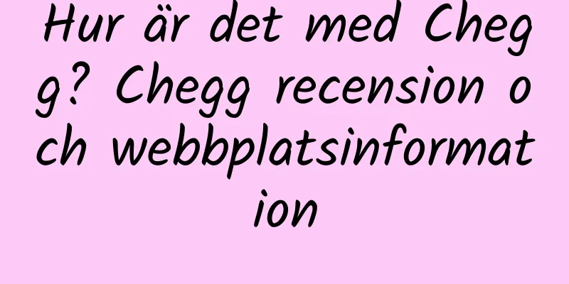 Hur är det med Chegg? Chegg recension och webbplatsinformation