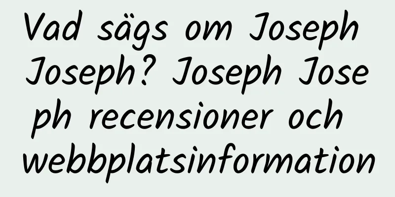 Vad sägs om Joseph Joseph? Joseph Joseph recensioner och webbplatsinformation