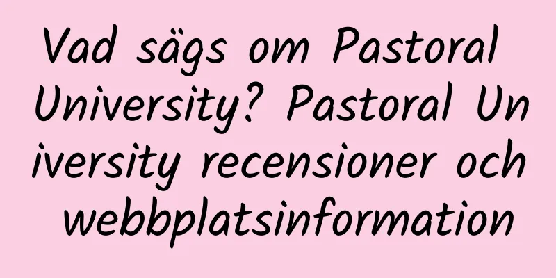 Vad sägs om Pastoral University? Pastoral University recensioner och webbplatsinformation