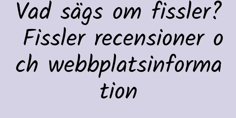 Vad sägs om fissler? Fissler recensioner och webbplatsinformation