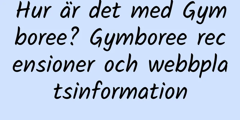 Hur är det med Gymboree? Gymboree recensioner och webbplatsinformation