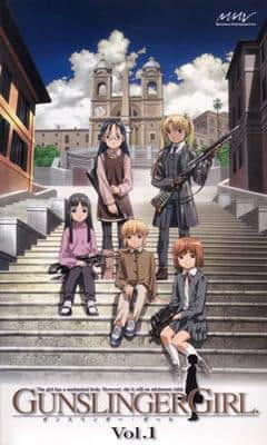 GUNSLINGER GIRL recension: Välkommen till den mörka världen av vackra flickor och vapen