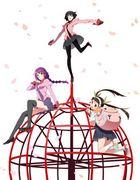 Recension av Owarimonogatari "Mayoi Hell", "Hitagi Rendezvous" och "Ougi Dark": Kulmen av Monogatari-serien